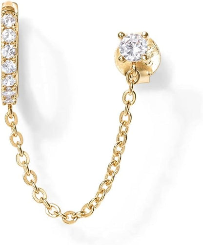 Adella řetízkové náušnice | Zlato