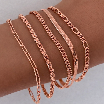 Sada náramků Ellis Renner | Zlato