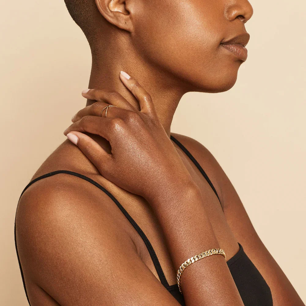 Náhrdelník Estate Cuban | Zlato